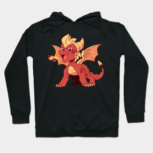 Flame the dragon Hoodie